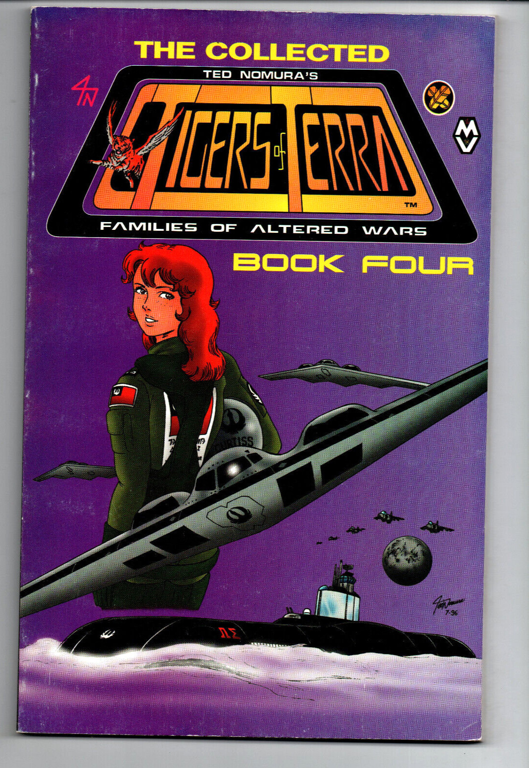 Tigers Of Terra Book 4 Families Of Altered Wars Scifi Nomura Antarctic Vf Comic Books 1096