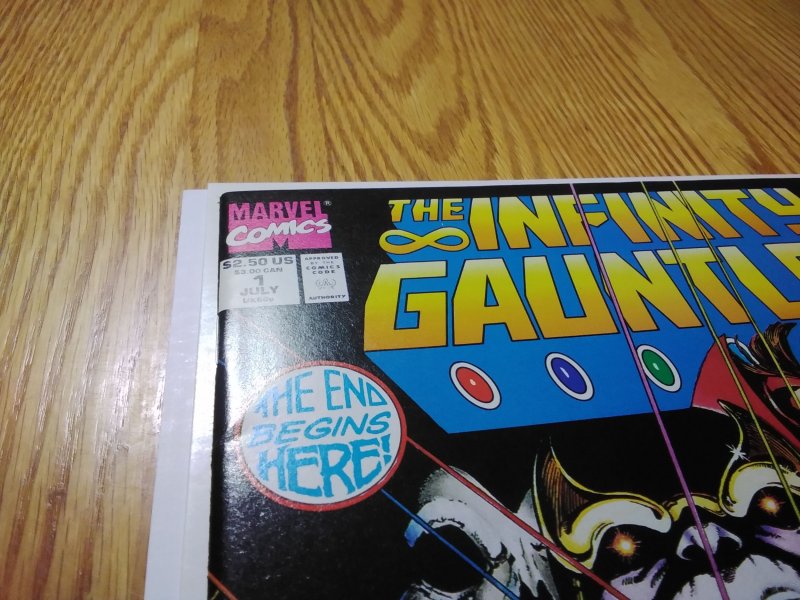 The Infinity Gauntlet #1 (1991) Thanos