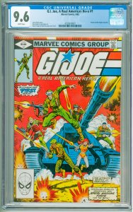 G.I. Joe: A Real American Hero #1 (1982) CGC 9.6!