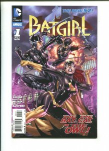 BATGIRL #1 - THE BAT THE CAT AND THE OWL (9.2) 2012