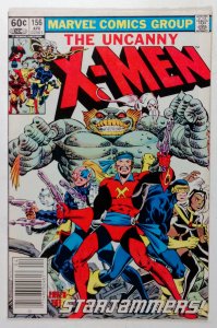 The Uncanny X-Men #156 Newsstand Edition (1982)