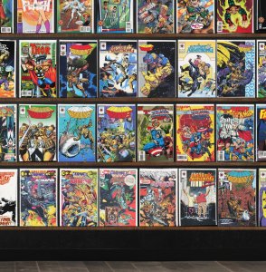 Huge Lot 150+ Comics with Turok, Dinosaur Hunter, Armorines, Ash & More!