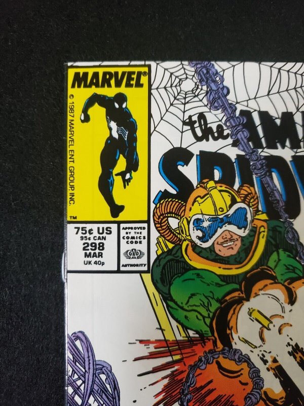 Amazing Spider-Man # 298 Direct 1st Venom Cameo Todd McFarlane 1988 Marvel VF