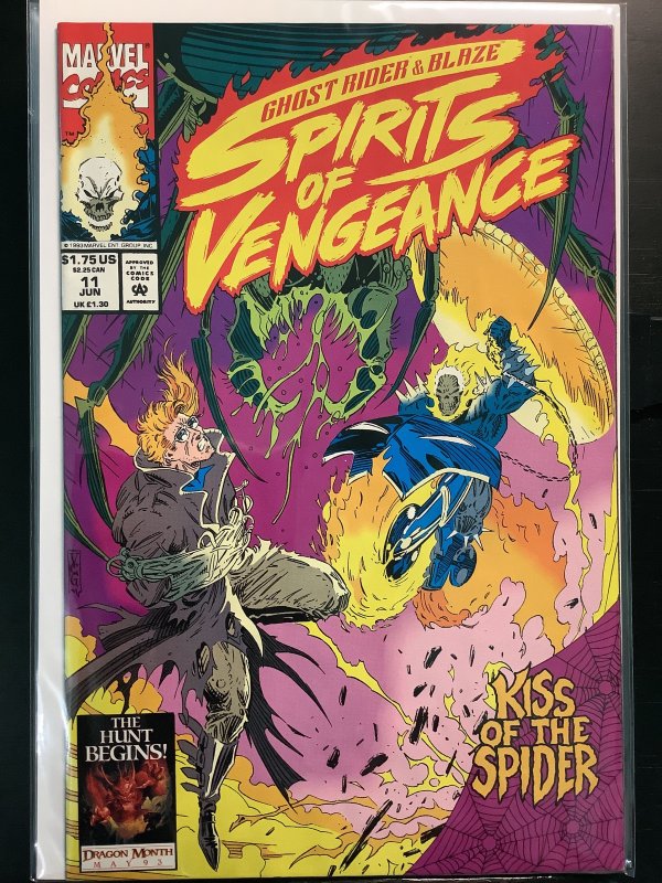 Ghost Rider/Blaze: Spirits of Vengeance #11 Direct Edition (1993)