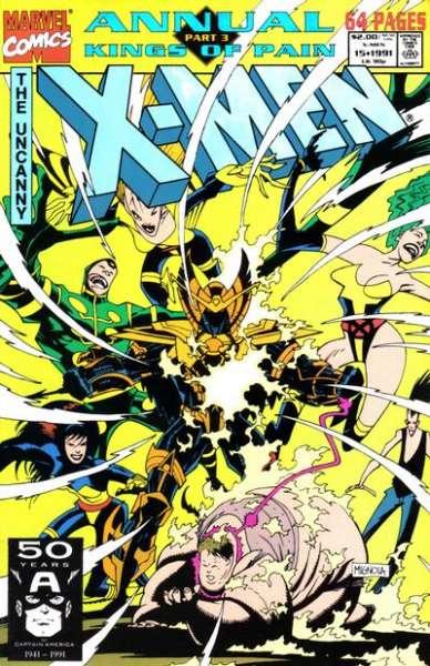 X-Men (1963 series) Annual #15, VF+ (Stock photo)