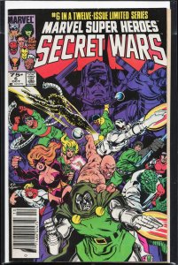 Marvel Super Heroes Secret Wars #6 (1984) Buckaroo Banzai [Key Issue]