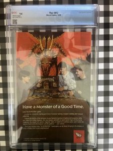 Thor #412 - CGC 9.4 - 1st New Warriors !