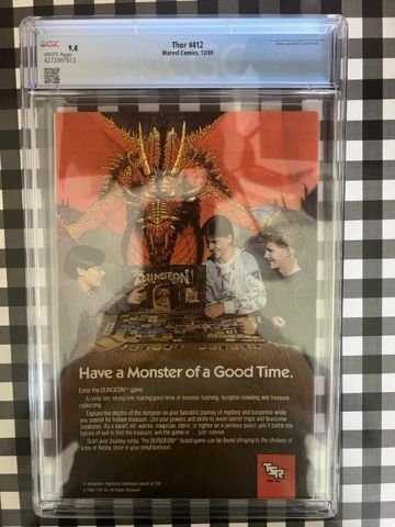 Thor #412 - CGC 9.4 - 1st New Warriors !