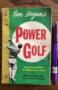 Ben Hogan‘s power golf 1960,187p good cond paperback