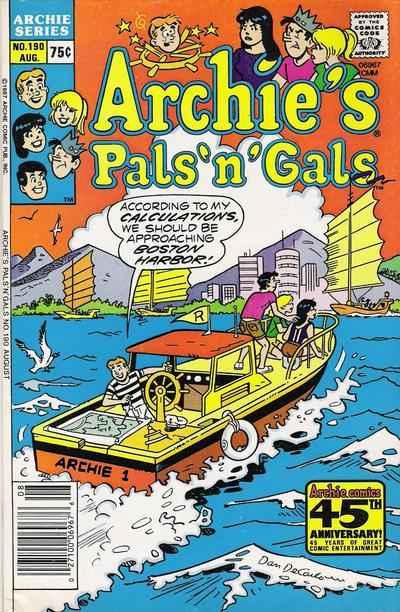 Archie's Pals 'N' Gals #190, Fine- (Stock photo)