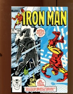 Iron Man #194 - Luke McDonnell Cover Art! (9.0/9.2) 1985