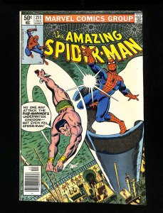 Amazing Spider-Man #211 Newsstand Variant Sub-Mariner!