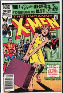 The Uncanny X-Men #151 Newsstand Edition (1981) X-Men
