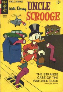 Uncle Scrooge (Walt Disney ) #79 VG ; Gold Key | low grade comic February 1969 W