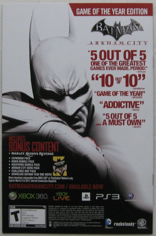 Suicide Squad #10 (Aug 2012, DC), NM condition