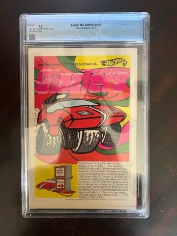 Conan the Barbarian #3 (1971) - CGC 7.5 ! Low Distribution Issue KEY!