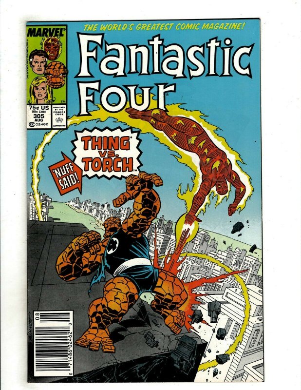 13 Fantastic Four Marvel Comics 297 298 299 301 305 307 308 318 319 320 + J508