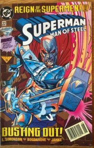 Superman: The Man of Steel #22 (1993) Steel 