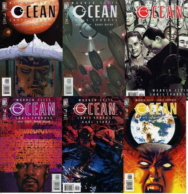 OCEAN (2004 WS) 1-6  Warren Ellis  COMPLETE!