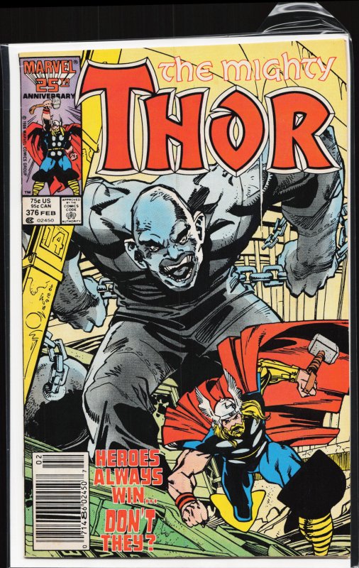 Thor #376 (1987) Thor