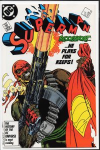 Superman #4 (1987) Superman [Key Issue]