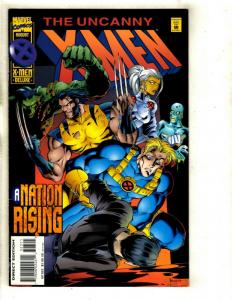 Lot Of 8 Uncanny X-Men Marvel Comic Books # 316 322 323 324 325 326 327 367 NP11