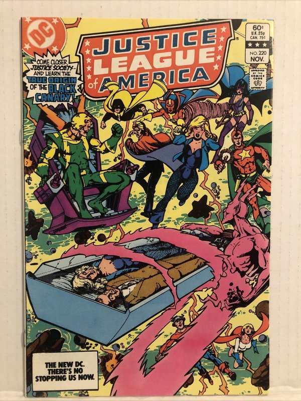 Justice League of America #220 True Origin Black Canary