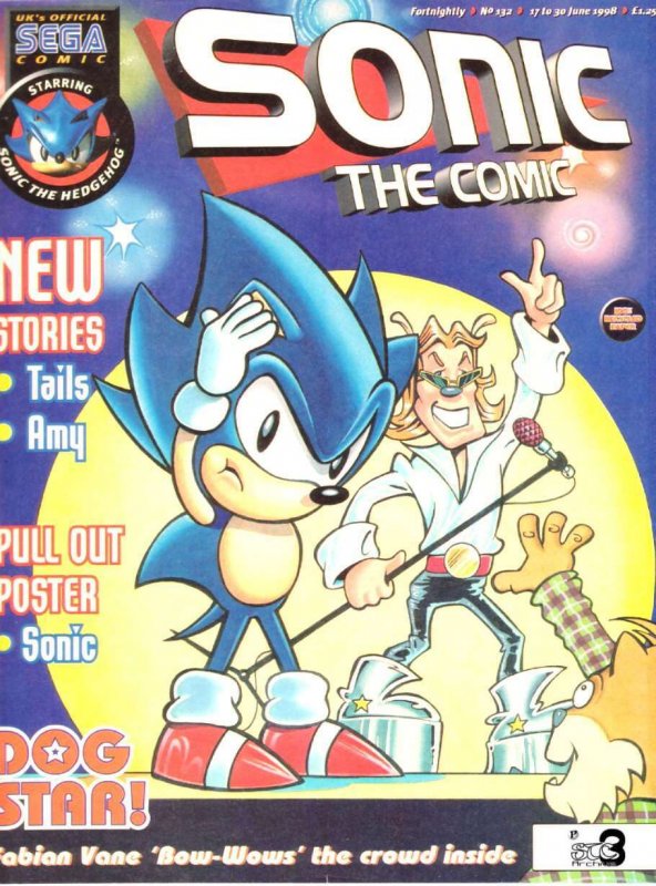 Sonic the Comic #144 VF ; Fleetway Quality Comic Book