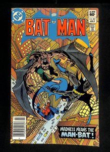 Batman #361 Man-Bat! 1st Harvey Bullock!