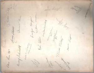 Broadway Junior High School-Baltimore MD Class Photo 6/1947-signed on back-VG