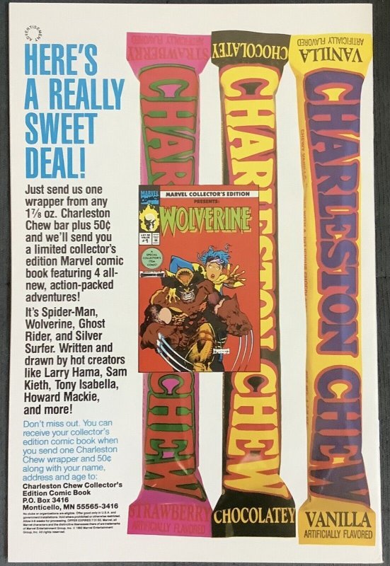 X-Force #15 (1992, Marvel) Deadpool vs. Cable. VF/NM