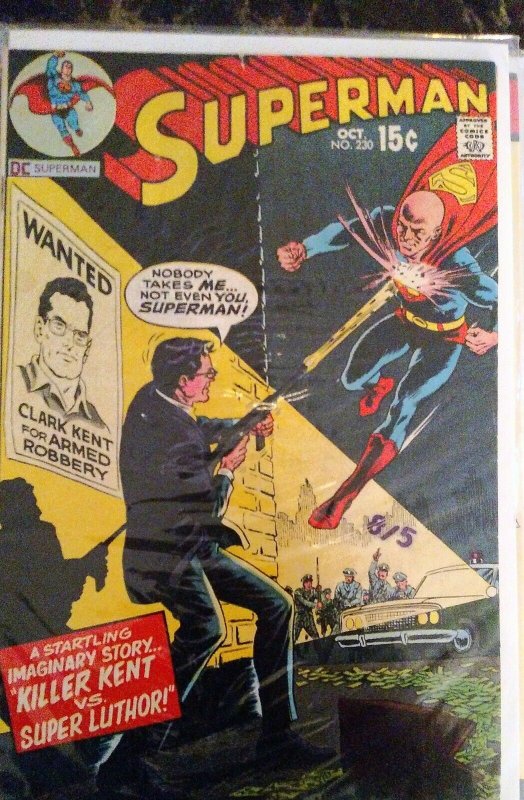 Superman #230(DC,Oct 1970) Condition VG/FN+