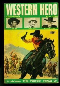 Western Hero Comics #83 1949- Fawcett- Tom Mix- Monte Hall- VF 