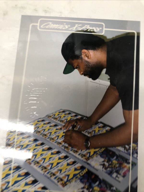 X-Factor (1992) # 75 (VF/NM) Variant Signed Larry Stroman  • Marvel Comics • COA