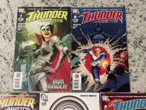 5 Thunder Agents DC Comic Books # 2 3 4 6 7 Batman Flash Superman Arrow 40 J854