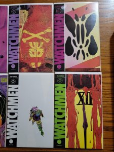 Watchmen 1-12 Complete Set Run! ~ NEAR MINT NM ~ 1986 DC Comics