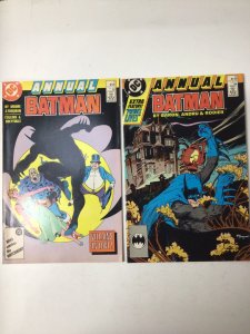 Batman Annual #11 & #12 (1987-88)Annual DC Comics inc Lot of 2 issues