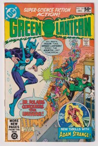 DC Comics! Green Lantern! Issue #135! (1980) New Thrills with Adam Strange!
