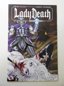Lady Death: Origins: Cursed #2 Wrap Variant NM Condition!