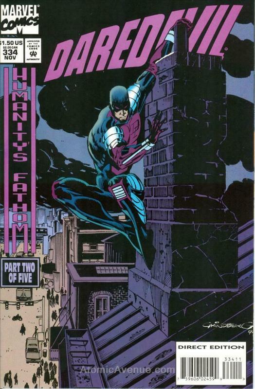 Daredevil #334 FN; Marvel | save on shipping - details inside