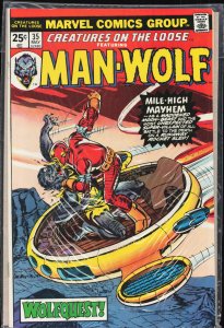 Creatures on the Loose #35 (1975) Man-Wolf