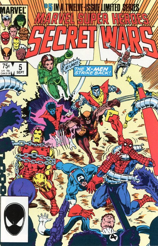 Marvel Super Heroes Secret War 5  9.0 (our highest grade)
