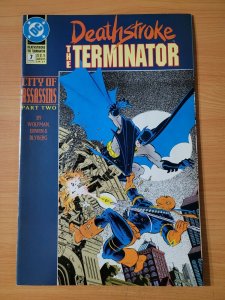 Deathstroke The Terminator #7 ~ NEAR MINT NM ~ 1992 DC Comics 