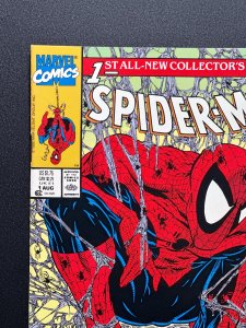 Spider-Man #1 Newsstand (1990) McFarlane Iconic Art Cvr VF/NM!