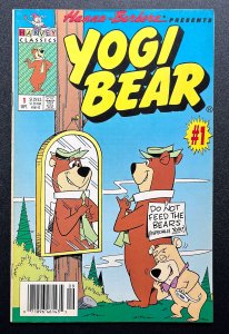 Yogi Bear #1 [Lot of 3 bks]  (1977) 1 App of Yogi in Marvel - Newsstand - VF