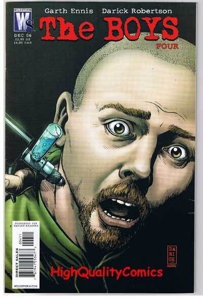 THE BOYS #4, NM, Garth Ennis, Darick Robertson, 2006, more in store
