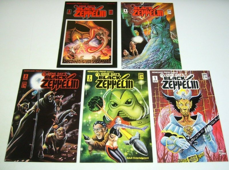 Gene Day's Black Zeppelin #1-5 VF/NM complete series - dave sim - charles vess