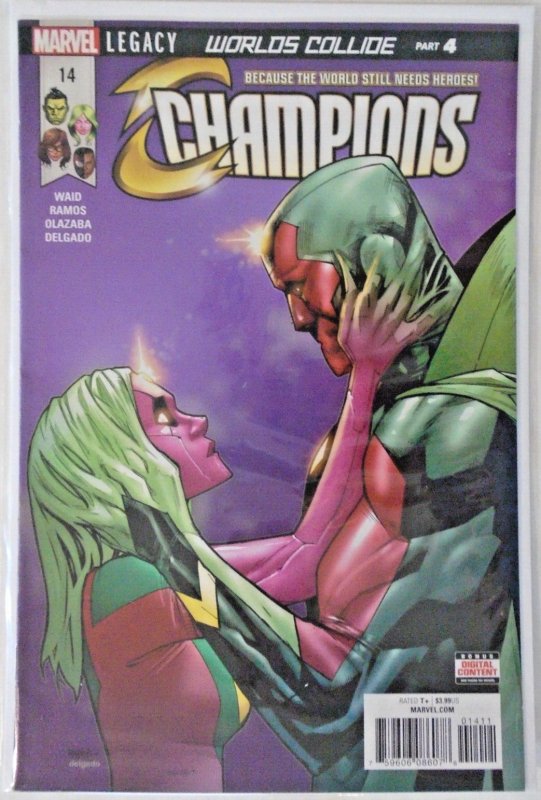 *Champions V2 (2016 Marvel) 1-18, 22FN, Infinity 1. 20 High Grade Books!