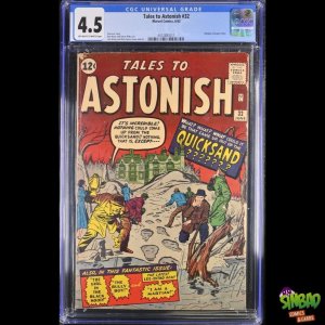 Tales to Astonish #232 CGC 4.5! Jack Kirby and Dick Ayers cover Medusa story.