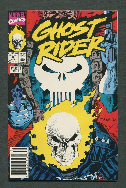 Ghost Rider #5 #6 (SET) / 9.4 NM / Newsstand 1990